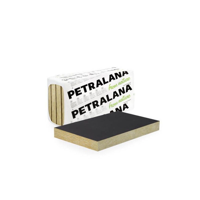 Płyty PETRAVENT-V – czarny welon szklany jako warstwa wiatroizolacyjna