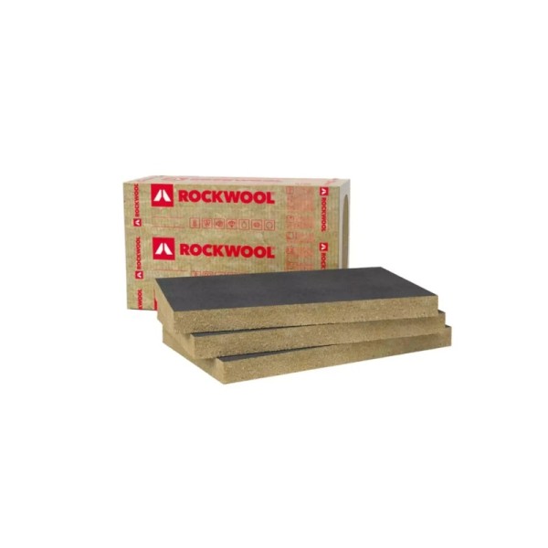 ROCKWOOL VENTIROCK F – płyty z wełny skalnej z czarnym welonem szklanym do elewacji wentylowanych