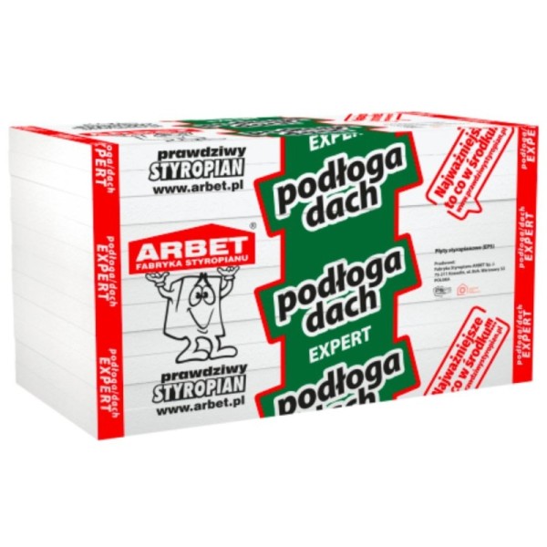 Arbet Podłoga/Dach EPS 60 – trwały i ekonomiczny styropian budowlany
