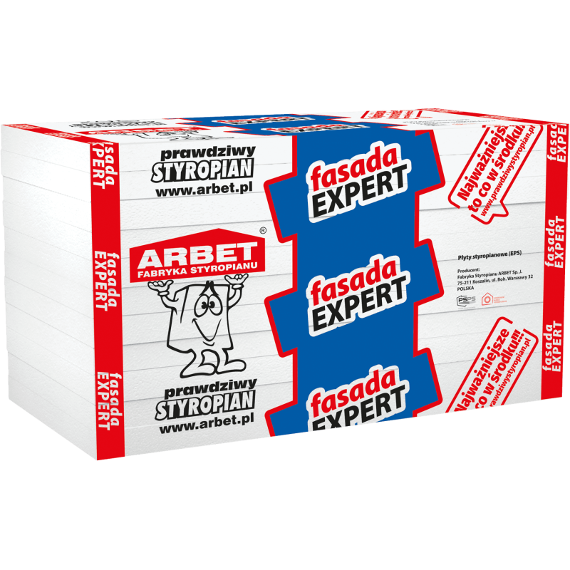 Styropian elewacyjny Arbet EXPERT – ocieplenie budynku premium