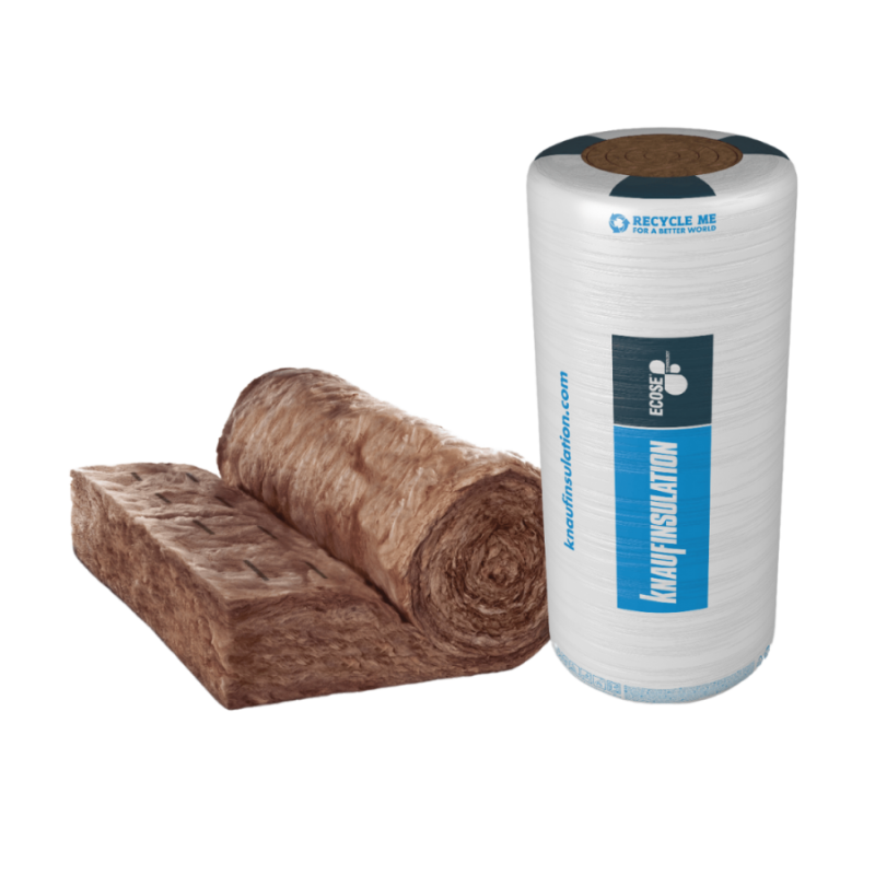 Niepalna wełna szklana Knauf Unifit 033 – klasa A1, technologia ECOSE