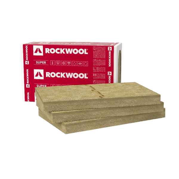ROCKWOOL FRONTROCK SUPER – dwugęstościowe płyty z wełny skalnej do ocieplania elewacji