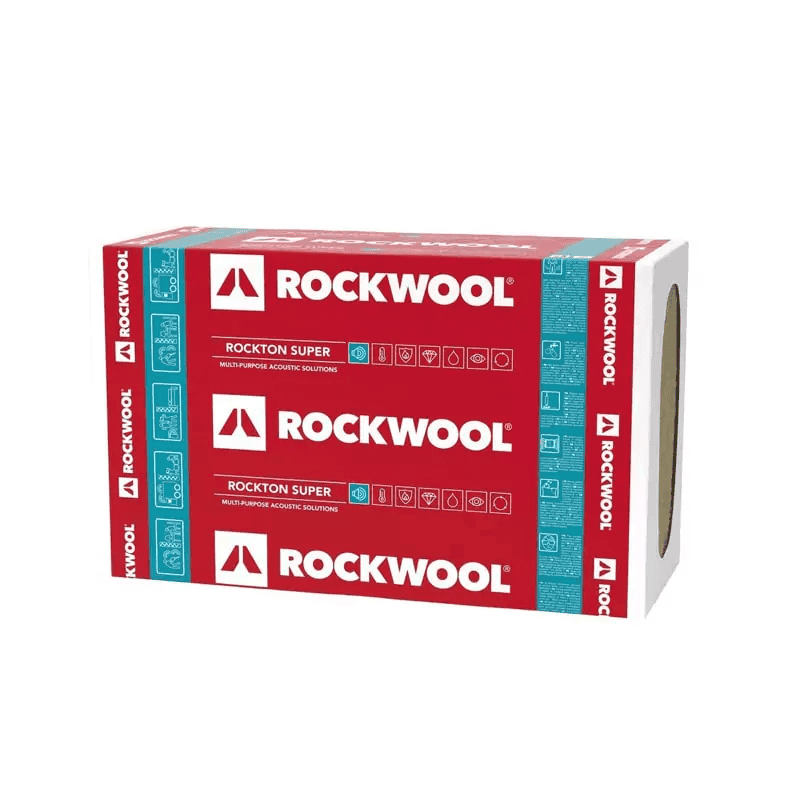 Wełna Skalna Rockwool Rockton Super wygłuszenie domu