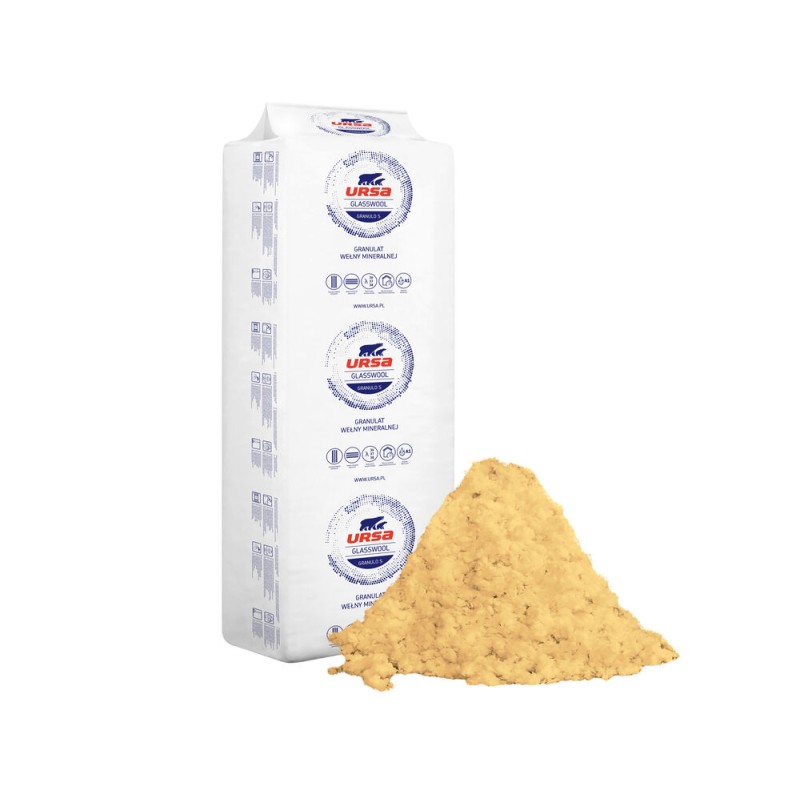 URSA GRANULO S – ekologiczny granulat izolacyjny do dachów i ścian