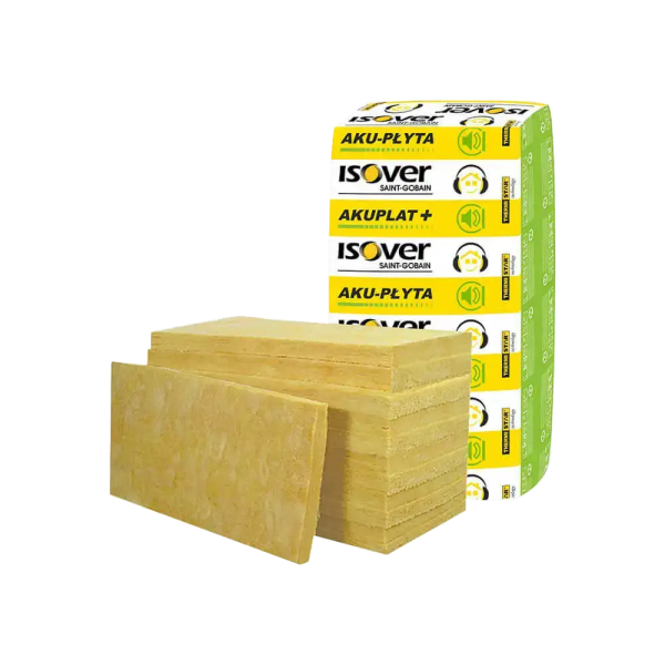 Isover Aku-Płyta – płyty z wełny szklanej o pochłanianiu dźwięku AW 1.00