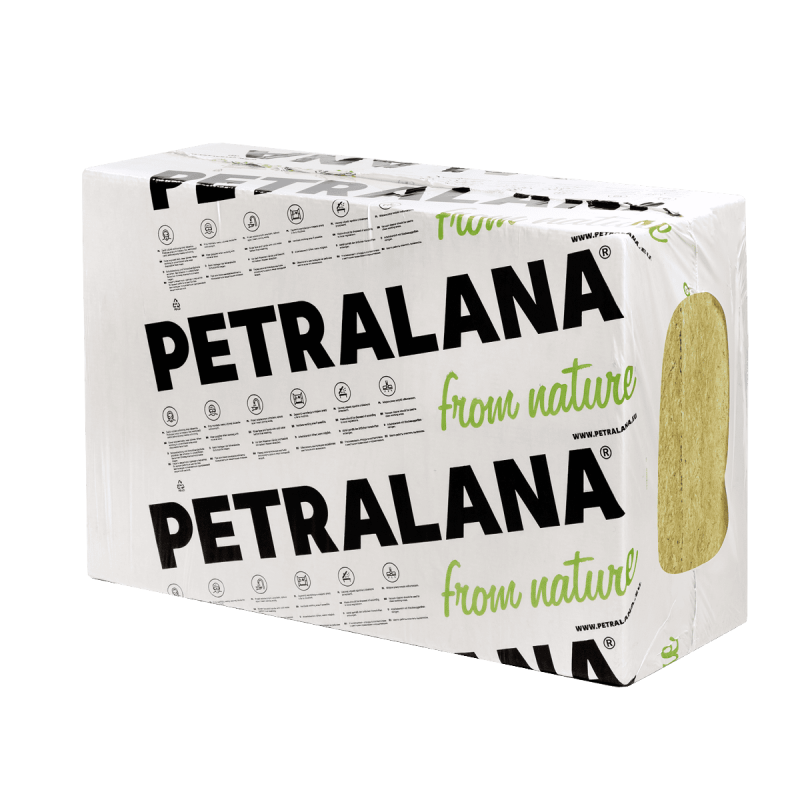 PETRALANA PETRAVENT-H 0,035 – płyty z wełny skalnej do elewacji