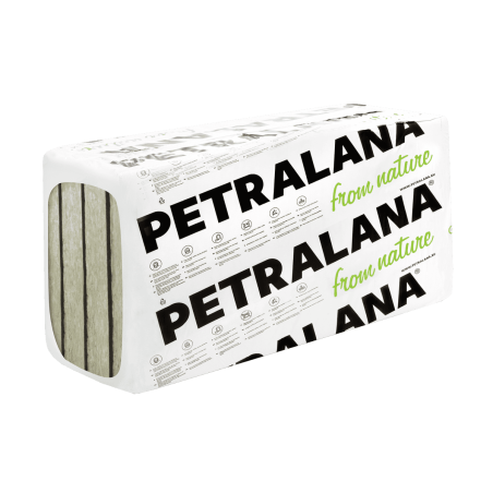 PETRAVENT-HV 0,035 – wełna skalna z czarnym welonem do elewacji | PETRALANA