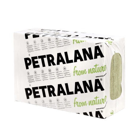 PETRAVENT-L 0,035 – wełna skalna do ścian trójwarstwowych i elewacji | PETRALANA