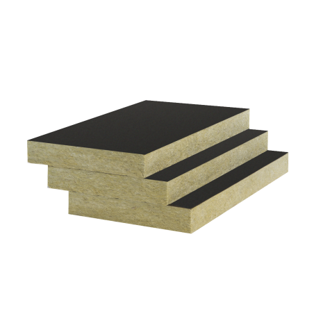 PETRAVENT-V 0,035 – wełna skalna z czarnym welonem do elewacji | PETRALANA