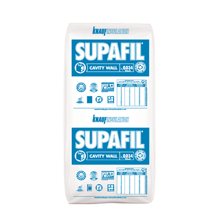 Wełna Knauf Supafil Cavity Wall do ocieplania murów szczelinowych