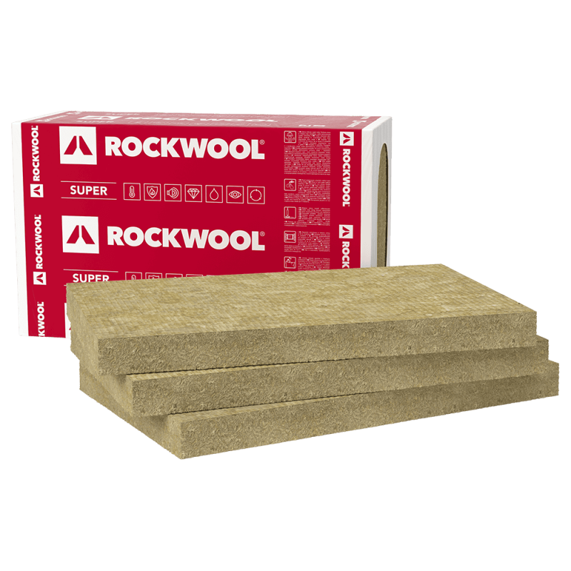 ROCKWOOL VENTIROCK SUPER – dwuwarstwowa wełna skalna do elewacji wentylowanych